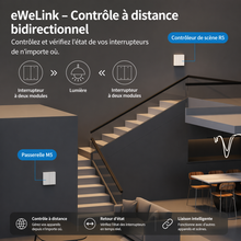 Interrupteur eWeLink controle a distance bidirectionnel