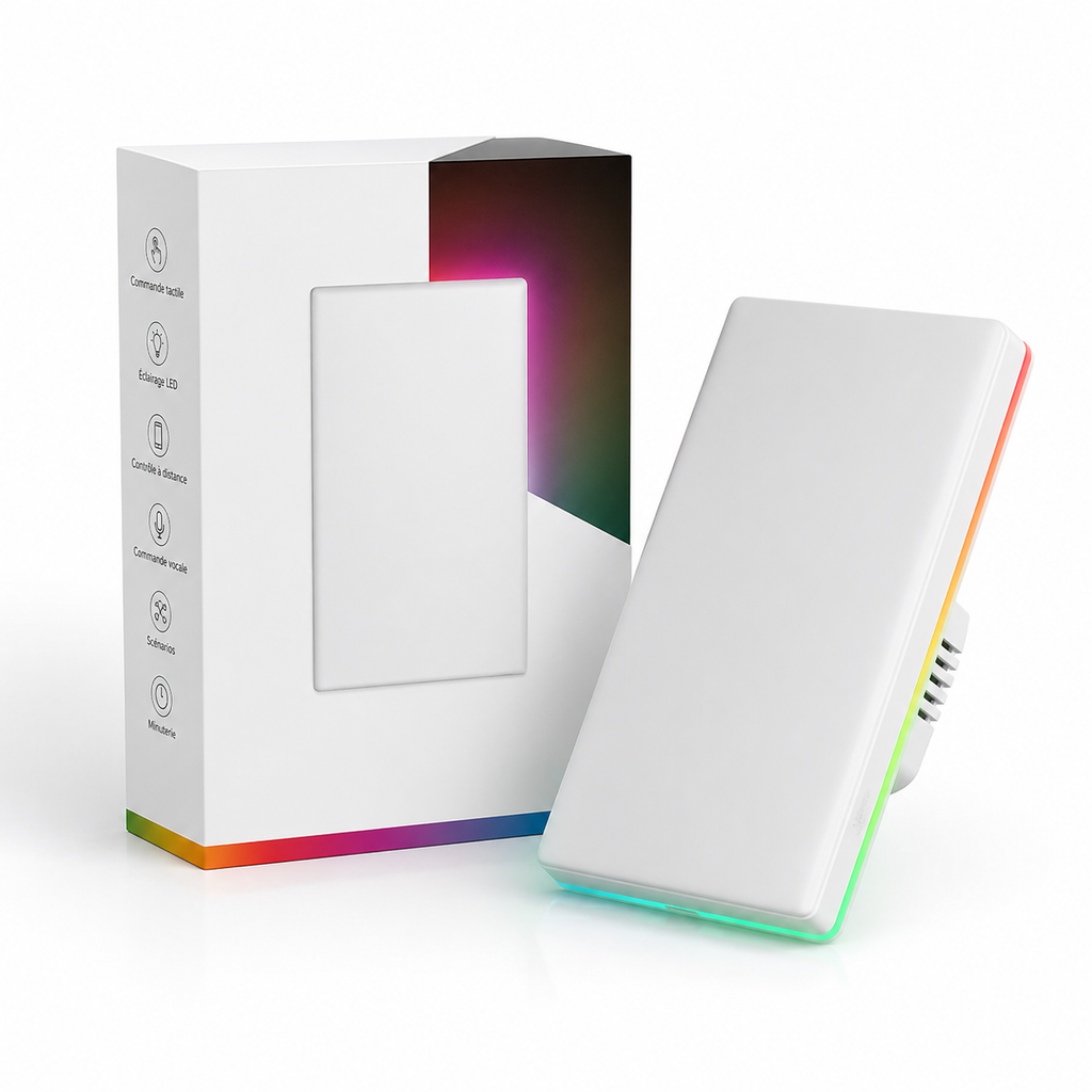 Pack produit interrupteur LED RGB