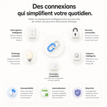 Connexions simplifiees pour interrupteur lumiere connecte