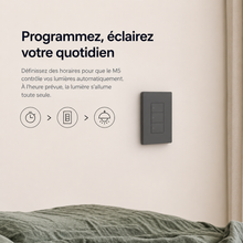 Programmation lumiere interrupteur M5