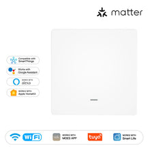 NéoMatter Comfort EU blanc un canal avec bouton mural minimaliste.