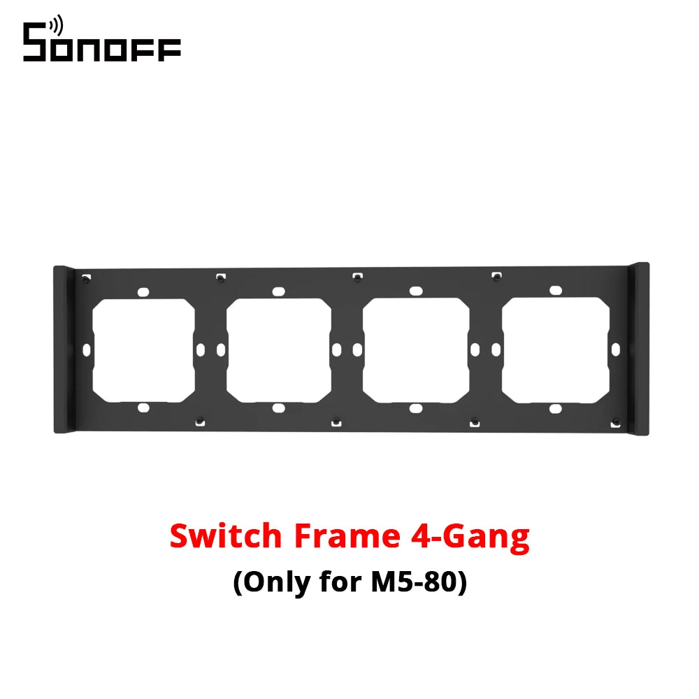 Profil compact du NéoSwitch M5 Pro blanc pour montage type 80/86.
