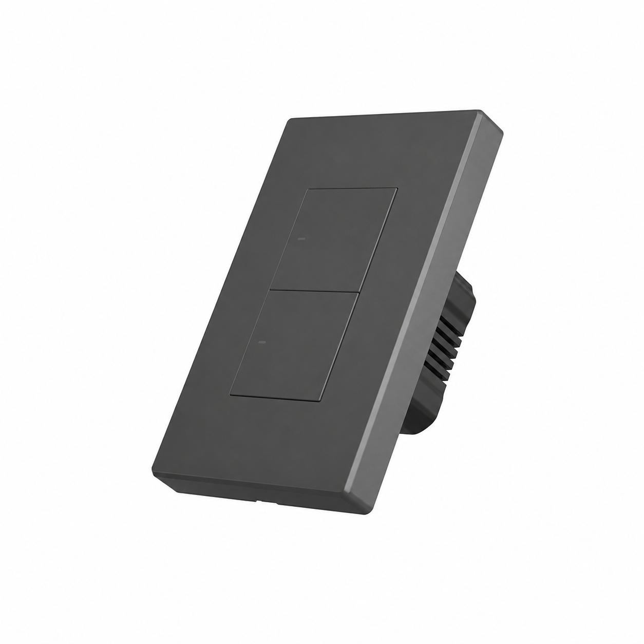 NéoSwitch M5 Pro gris trois canaux au format US avec façade mécanique.
