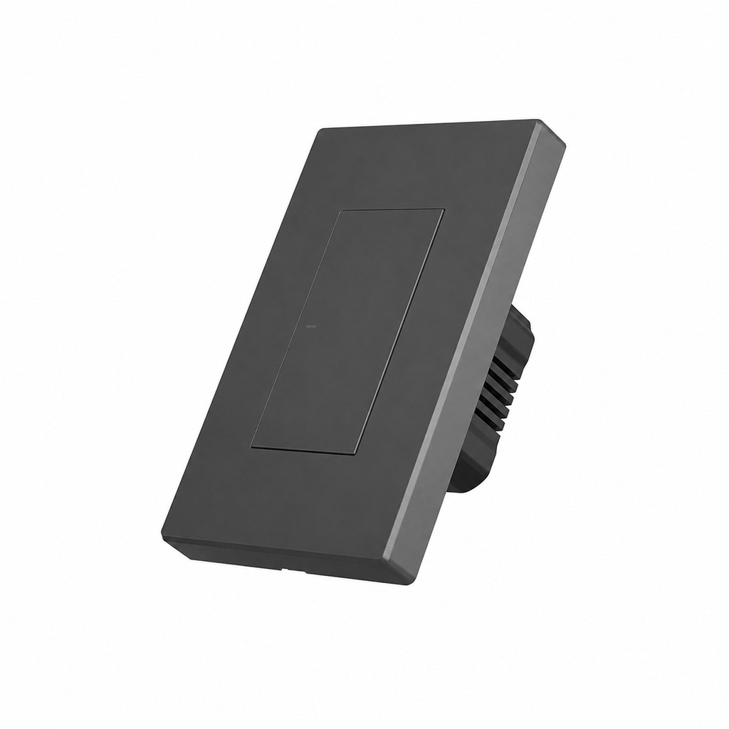 NéoSwitch M5 Pro gris un canal au format US avec bouton mécanique.