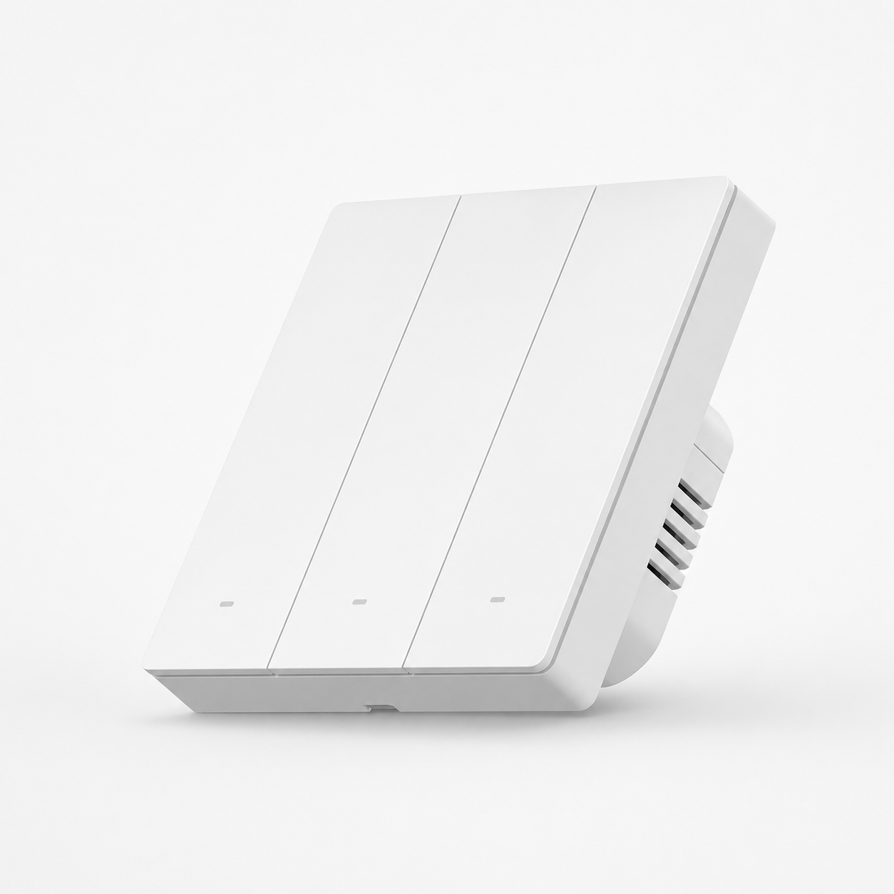 NéoSwitch ZBM5 Pro blanc, interrupteur mural hybride Zigbee.