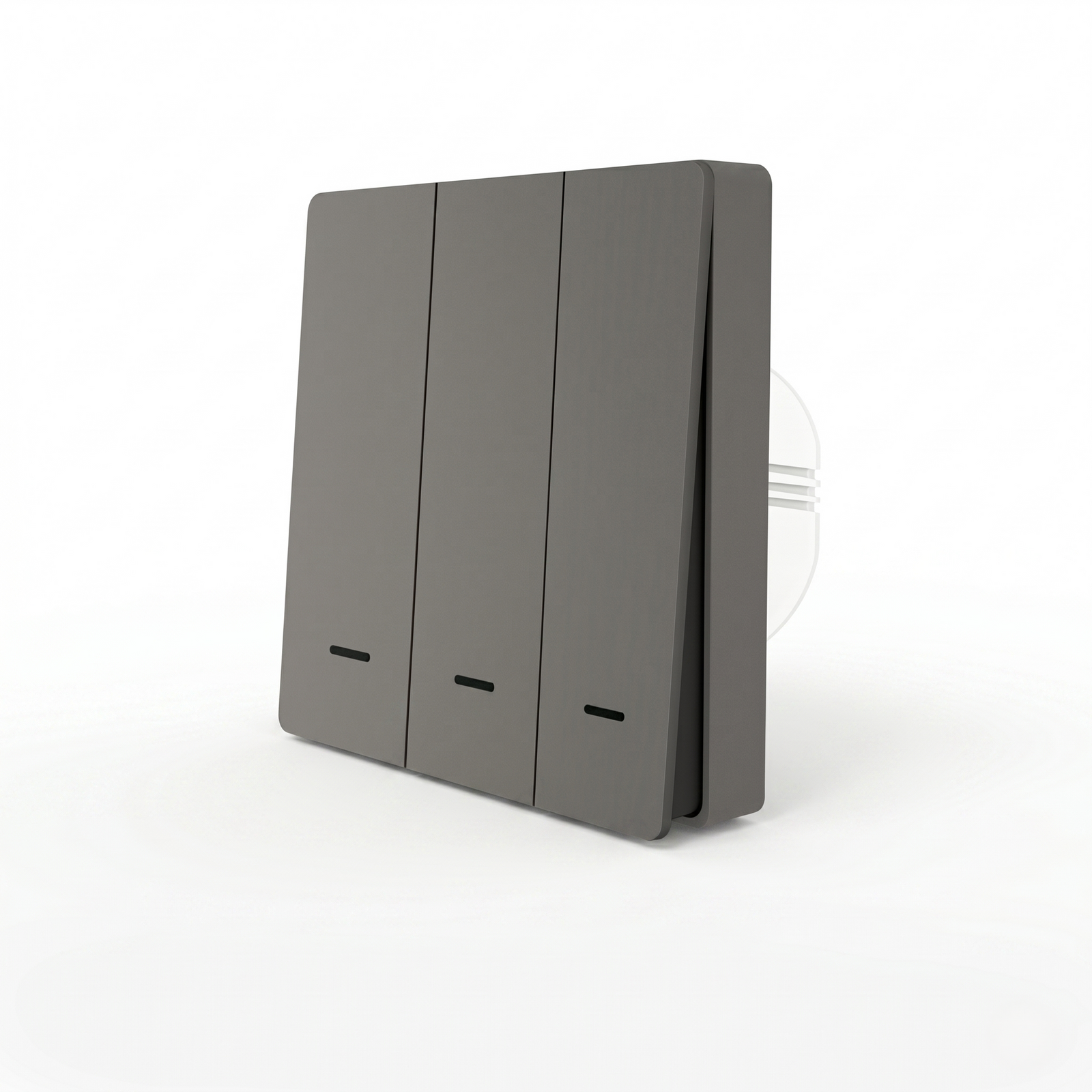 Interrupteur RF433 gris deux boutons