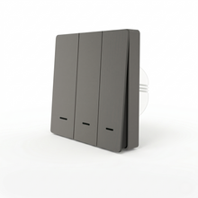 Interrupteur RF433 gris deux boutons