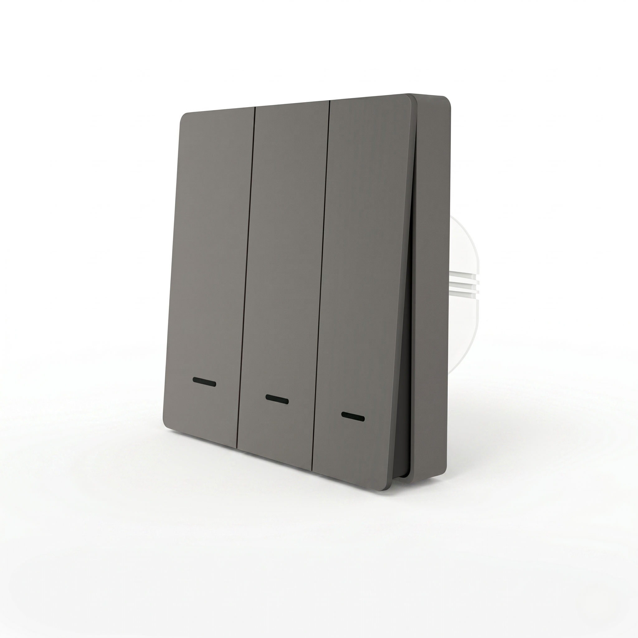 Interrupteur RF433 gris deux boutons