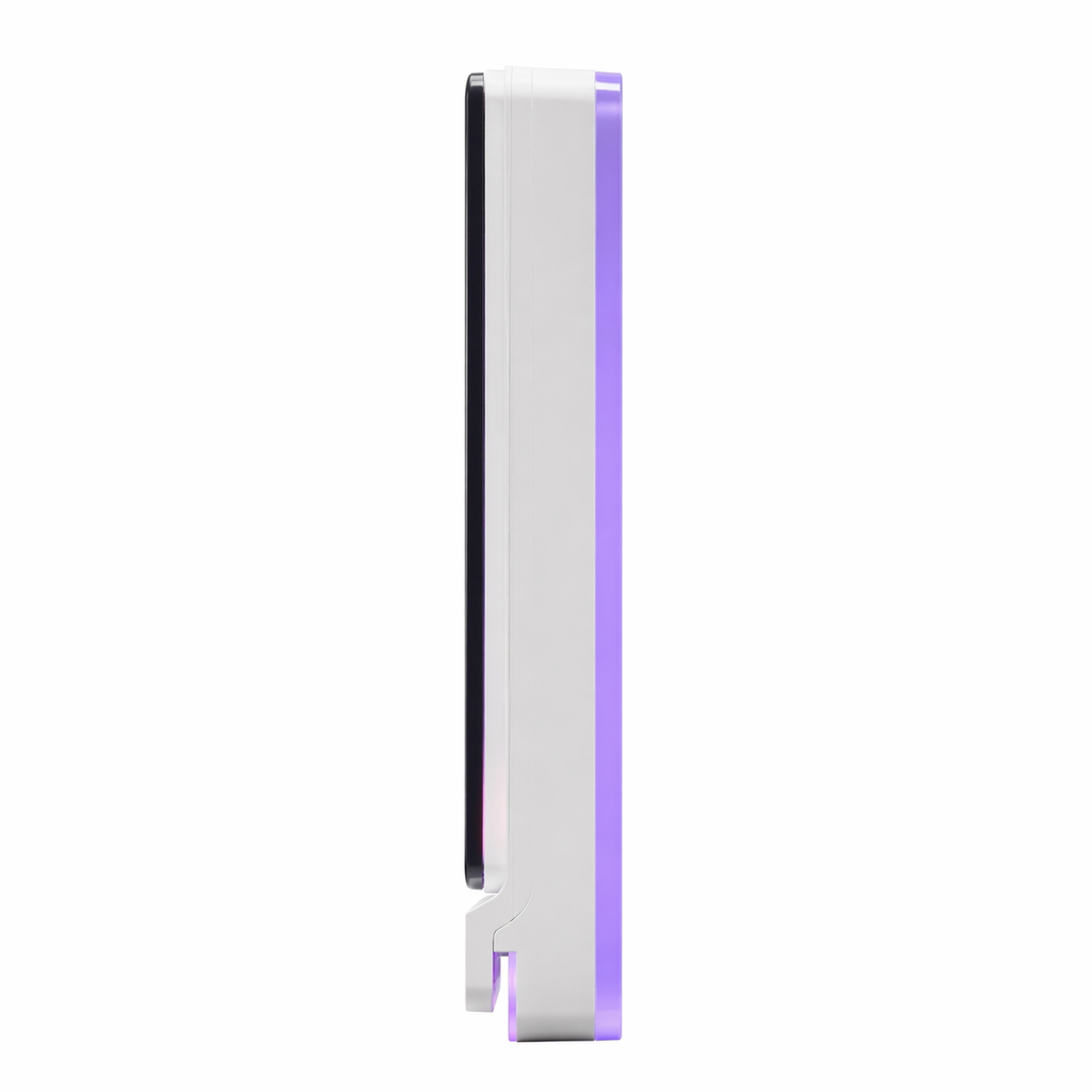 Interrupteur RGB noir profil lateral