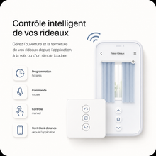 Interrupteur rideau avec application