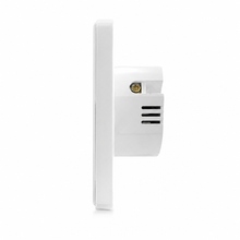 Interrupteur rideau Zigbee, vue de cote du module encastrable.