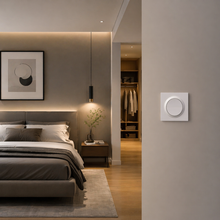 Interrupteur rond dans chambre