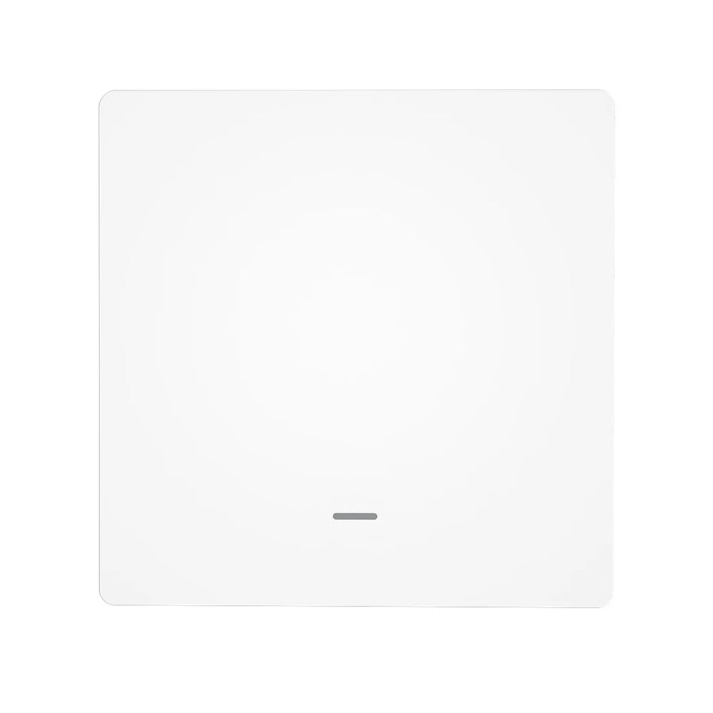 NéoScene 3 Comfort blanc un canal avec bouton mural magnétique minimaliste.