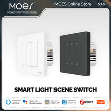 NéoTab Comfort présenté en finitions blanc et noir avec module mural connecté.