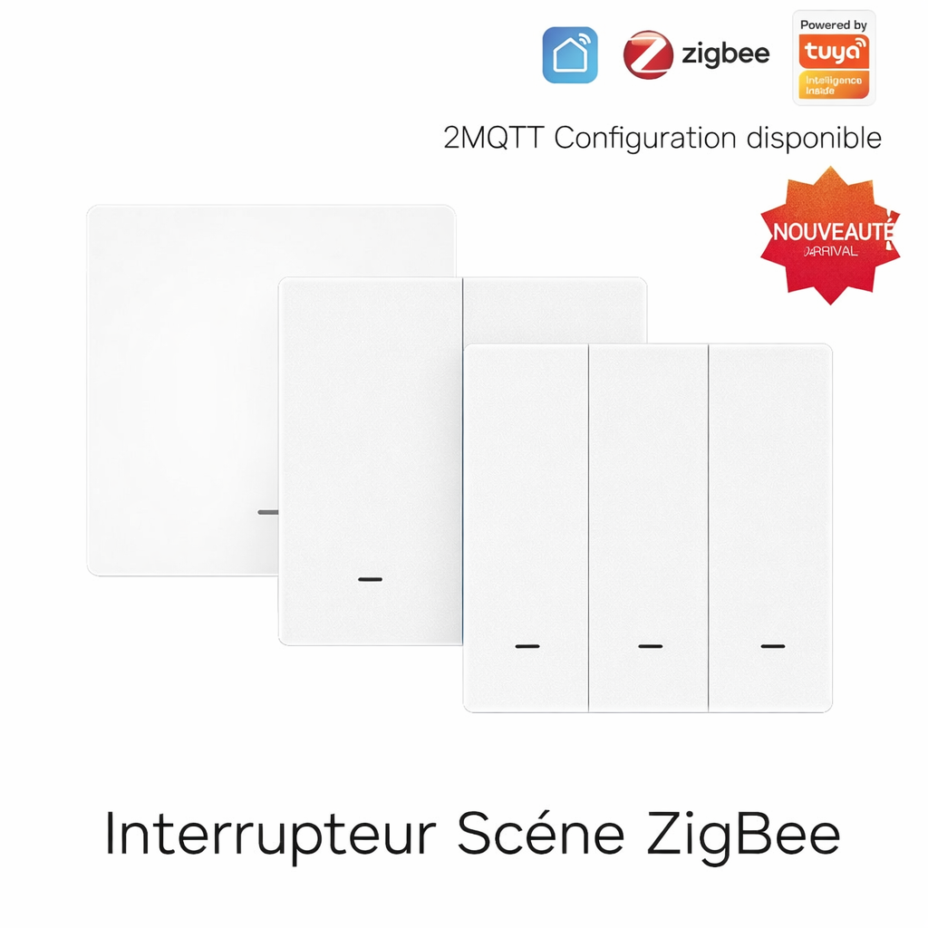 Gamme interrupteur scene Zigbee