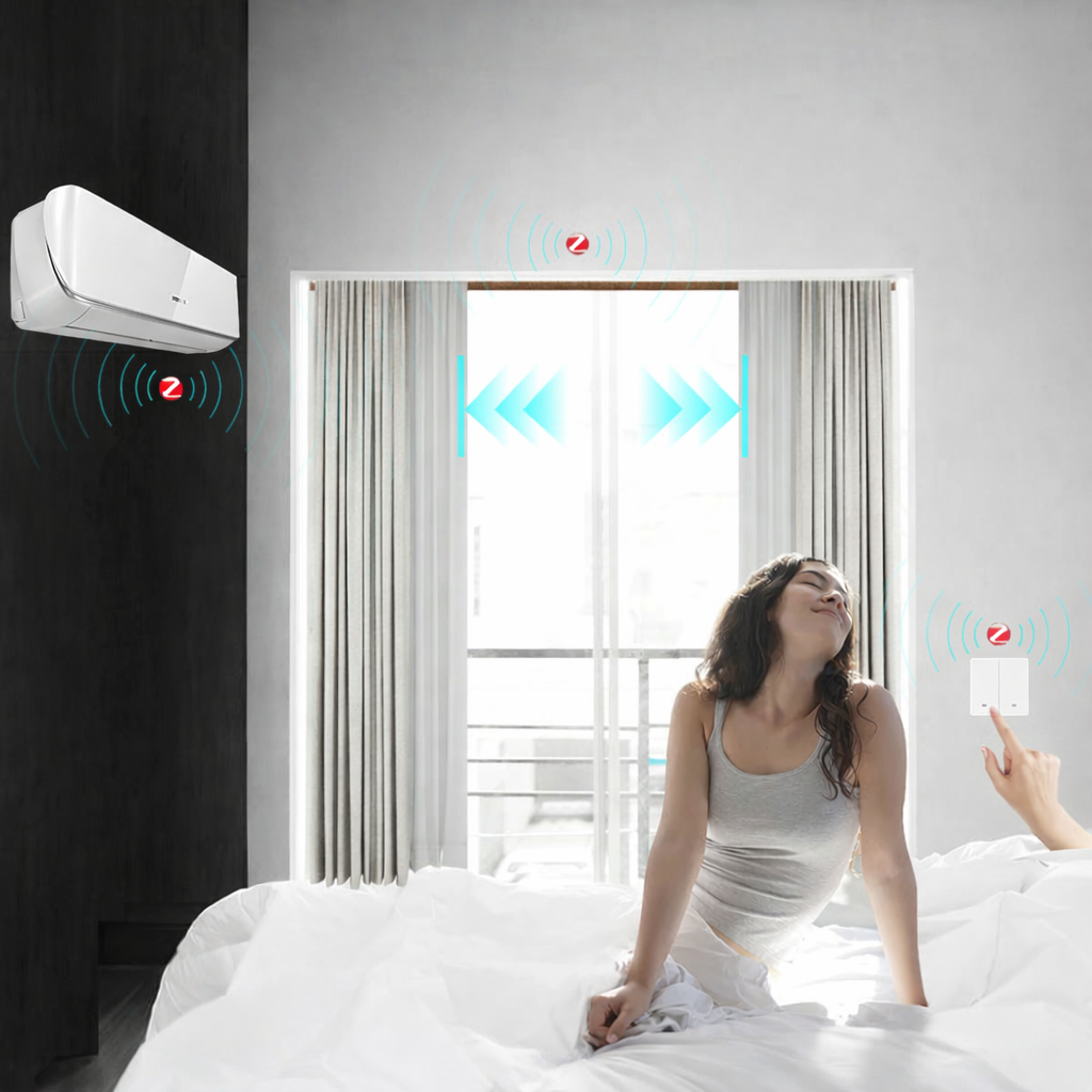 Interrupteur scene Zigbee mode reveil