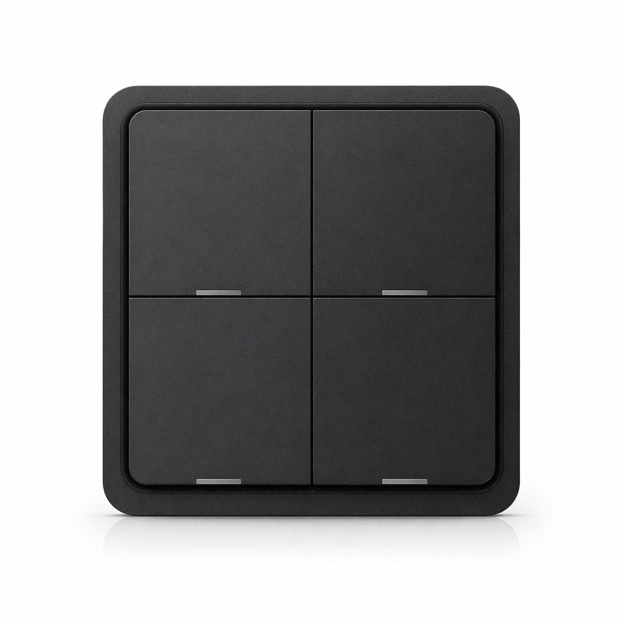 Interrupteur scene Zigbee noir quatre touches