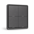 Interrupteur scene Zigbee noir quatre boutons