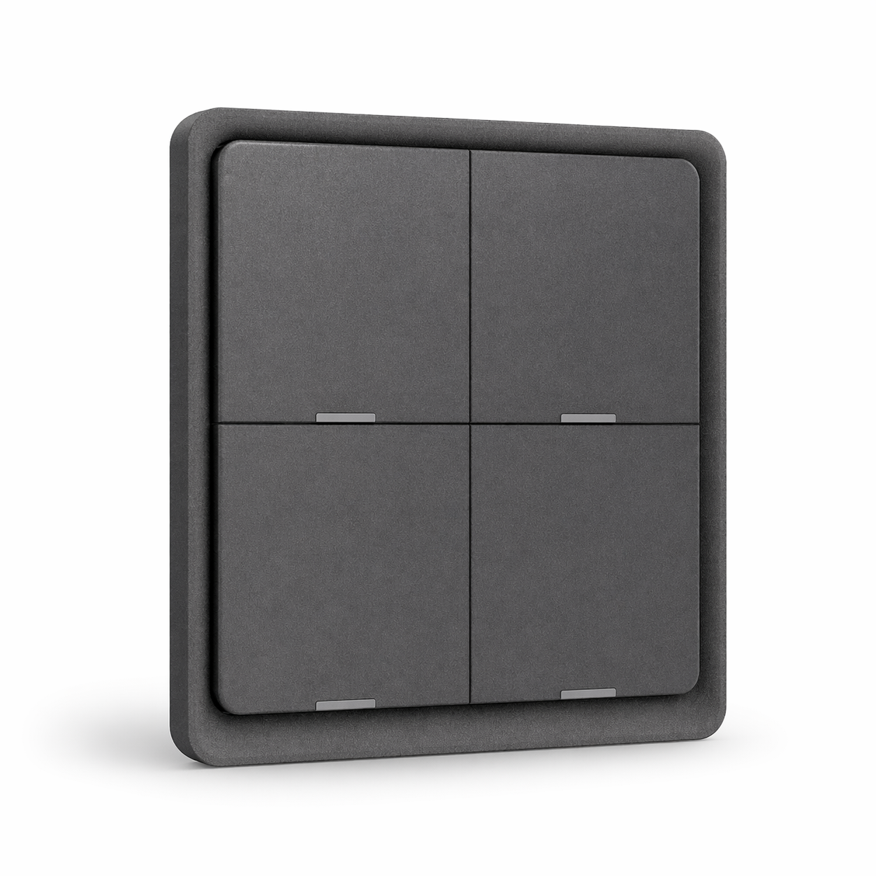 Interrupteur scene Zigbee noir quatre boutons
