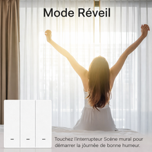 Interrupteur scene Zigbee mode reveil