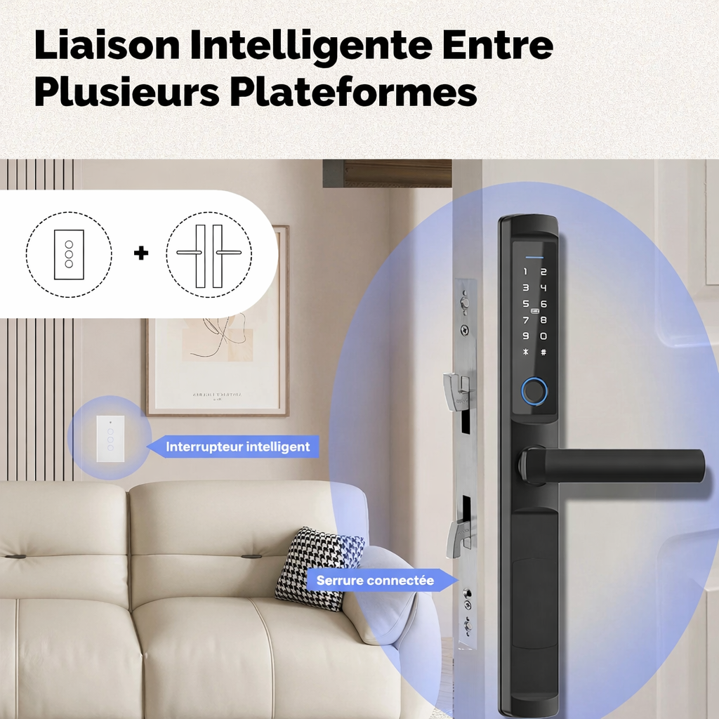Interrupteur Smart Life liaison plateformes