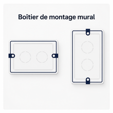 Boitier mural interrupteur tactile