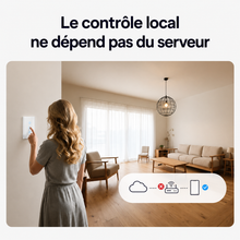 Controle local interrupteur tactile