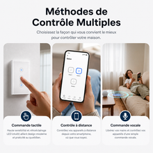 Methodes de controle interrupteur tactile