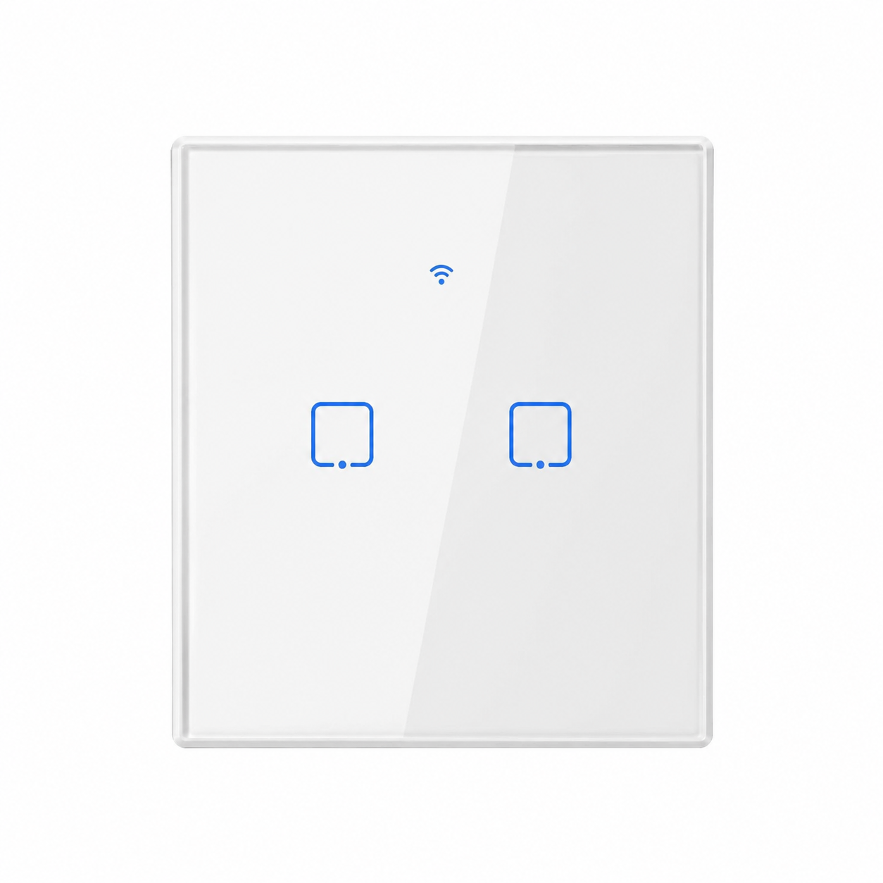 Profil du NéoTouch Glass T2 Pro avec façade en verre tactile.