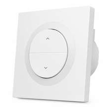 Interrupteur volet blanc vue angle