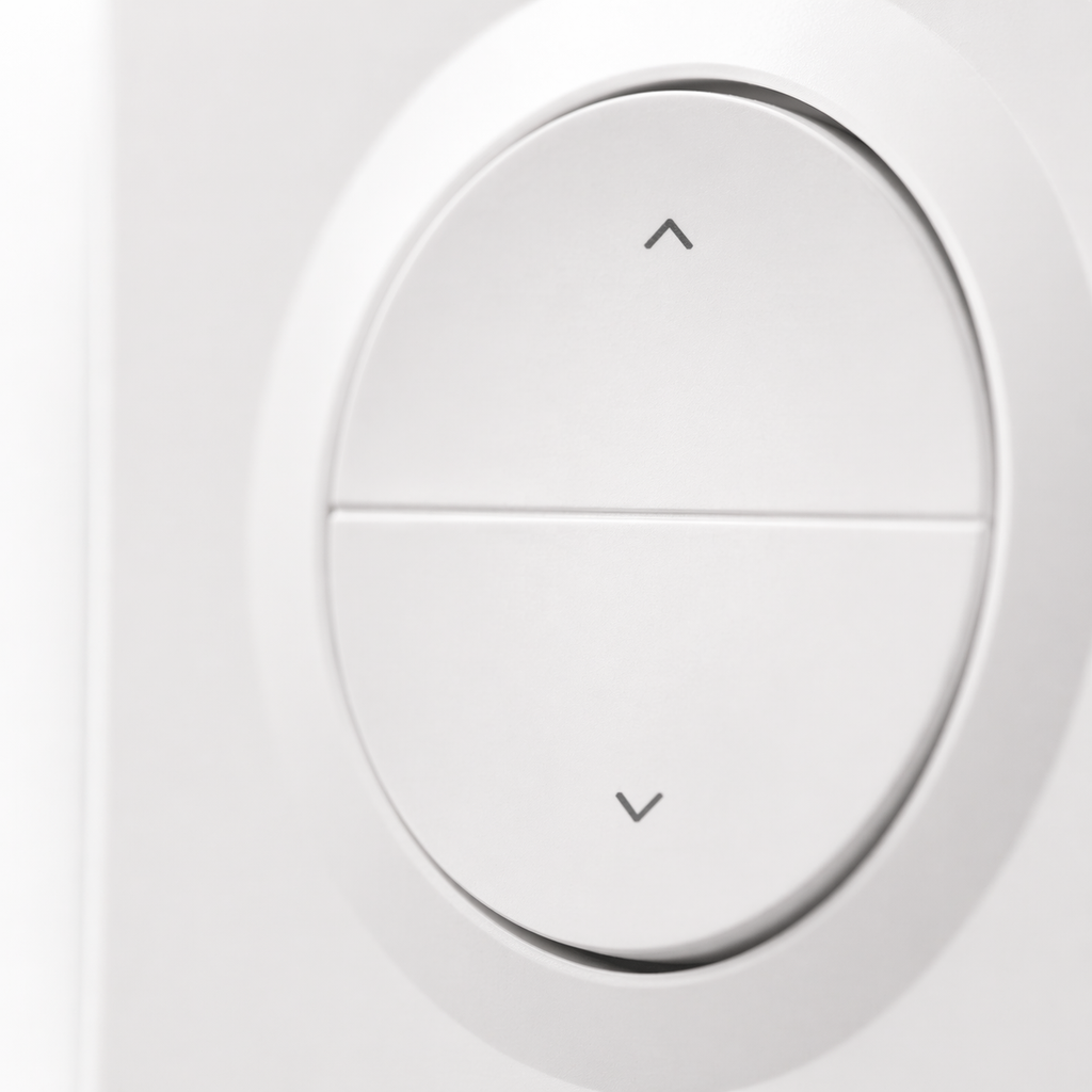 Boutons interrupteur volet rond