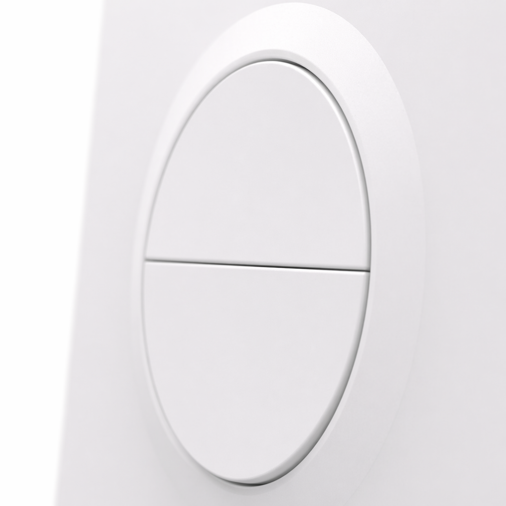Detail interrupteur volet rond