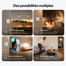 Possibilites interrupteur volet rond