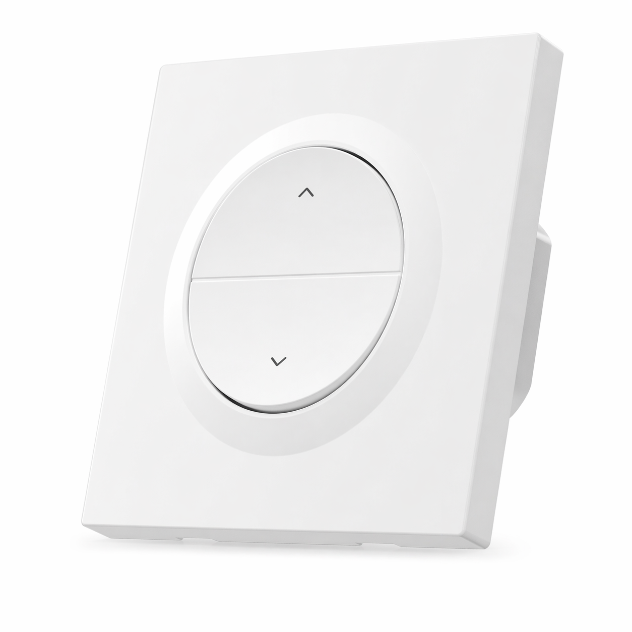 Produit interrupteur volet rond blanc