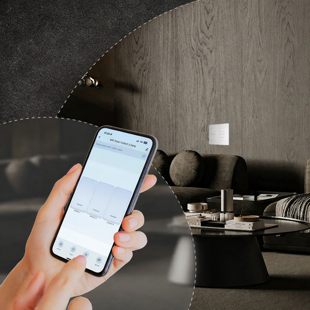 Interrupteur WiFi application mobile