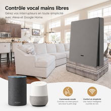 Interrupteur connecte controle vocal mains libres