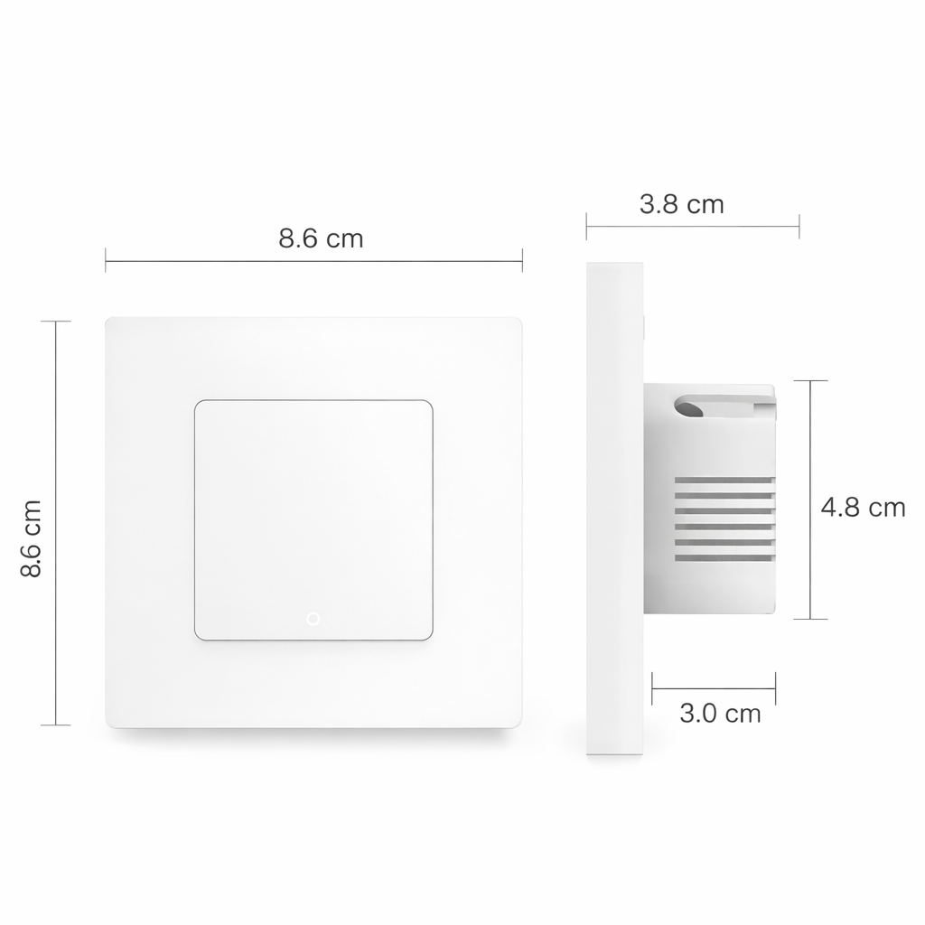 Interrupteur WiFi dimensions compactes