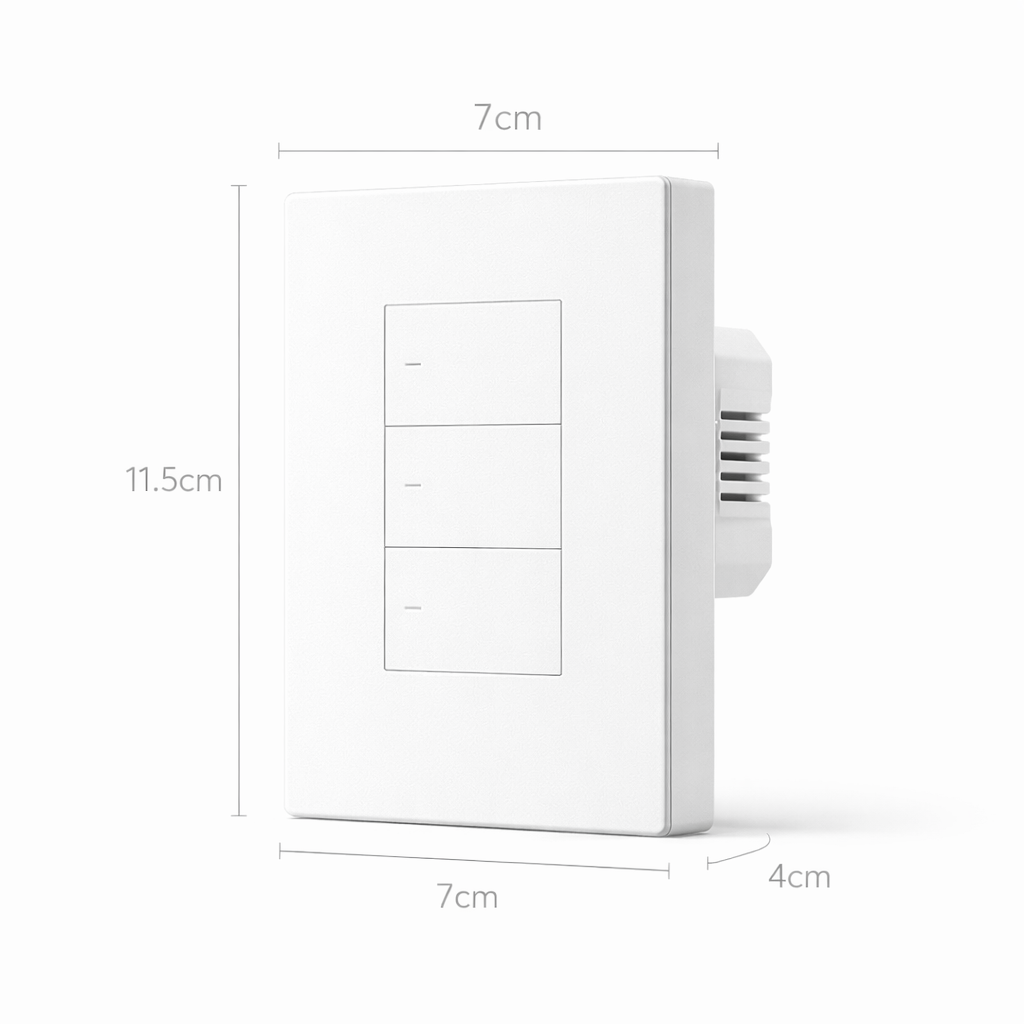 Interrupteur WiFi dimensions