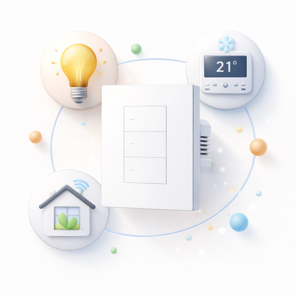 Interrupteur WiFi domotique maison connectee