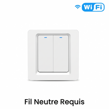 Interrupteur WiFi fil neutre requis deux boutons