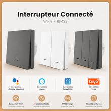 Interrupteur connecte WiFi RF433