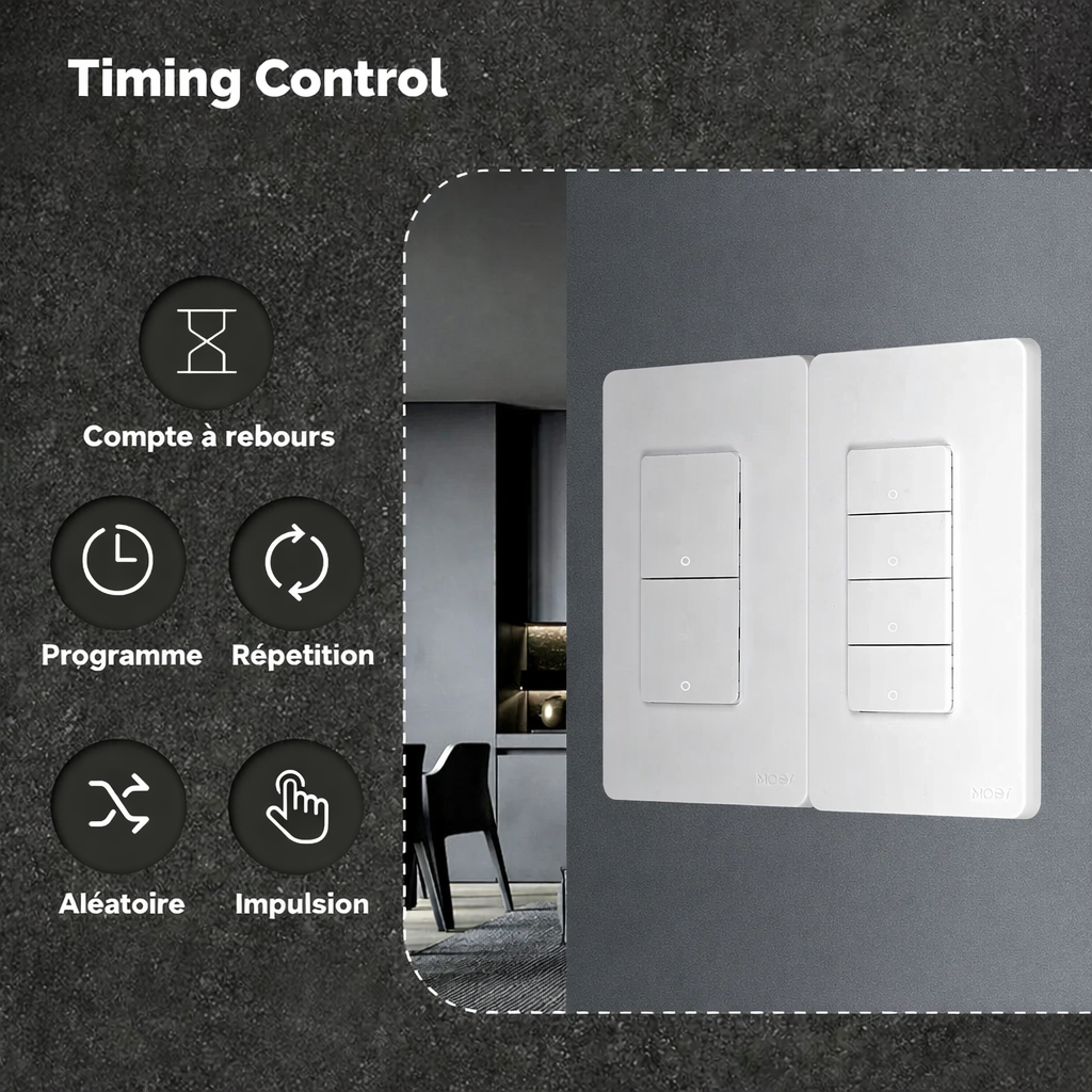 Interrupteur WiFi timing control
