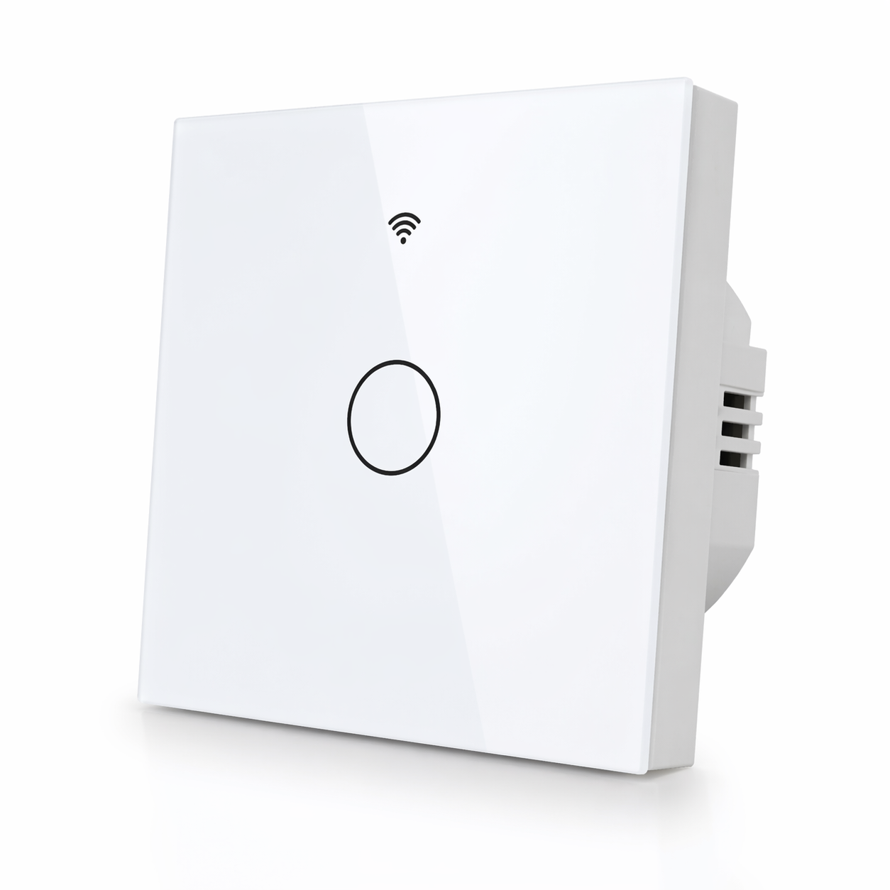 Interrupteur WiFi blanc 1 bouton