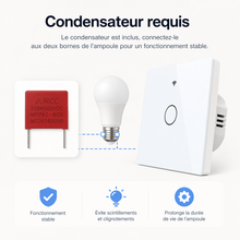Condensateur requis interrupteur WiFi