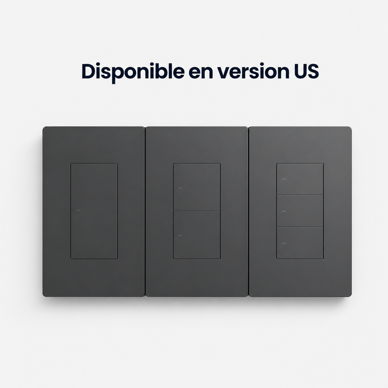 Interrupteur WiFi noir version US