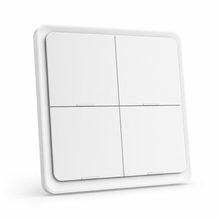 Interrupteur Zigbee quatre touches blanc