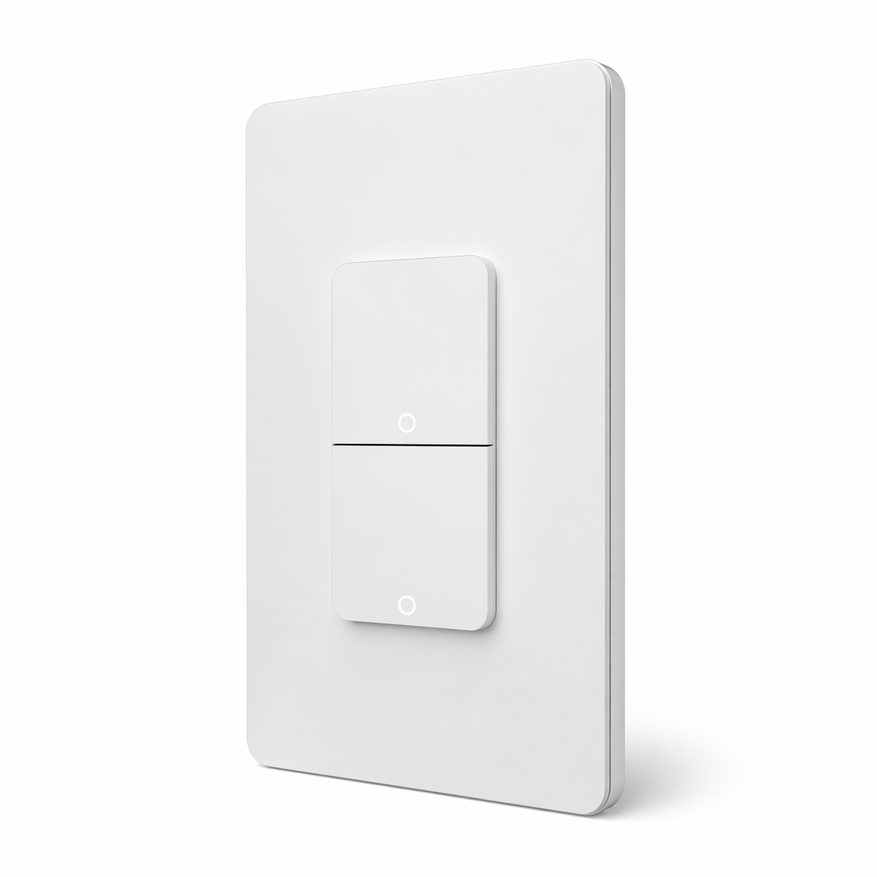 Interrupteur Zigbee blanc deux boutons