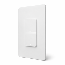 Interrupteur Zigbee blanc deux boutons