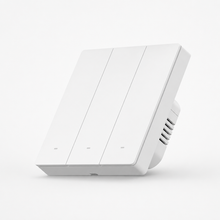 Vue de face du NéoSwitch ZBM5 Pro blanc hybride Zigbee.