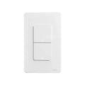 Interrupteur WiFi NéoPush Hybrid Comfort US blanc 2 canaux